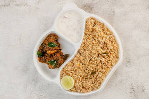 Biryani Rice+chicken Roast Combo