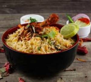 Chicken Biryani (With Raita)