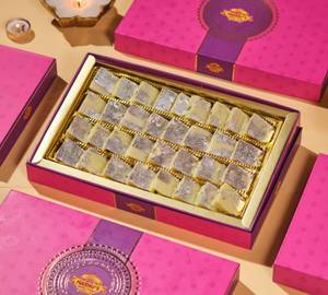 Khoya Pista Burfi