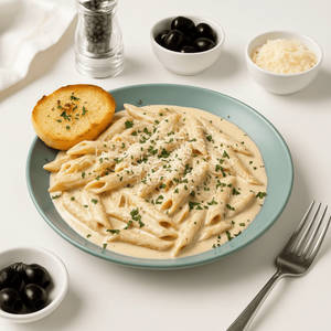 White Sauce Pasta Veg