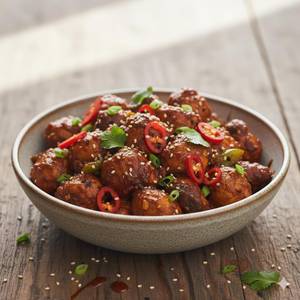 Chilli Mushroom Dry