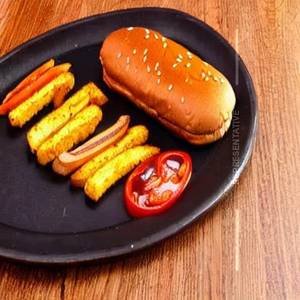 Peri peri burger veg