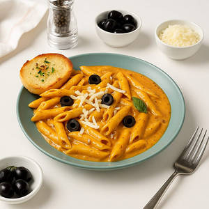 Pink Sauce Pasta Veg