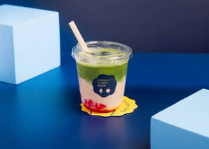 Matcha Raspberry Falooda