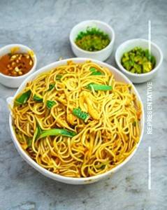 Mix Chicken Spicy Ginger Noodles