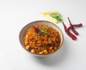 Burnt Chilli Fried Rice (Chicken)