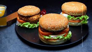 Barbeque burger paneer