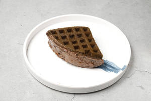 Tiramisu Waffle Sandwich (half)