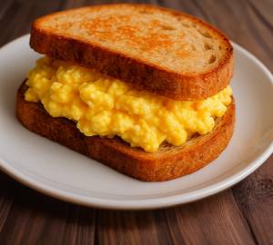 Boiled egg sandwich