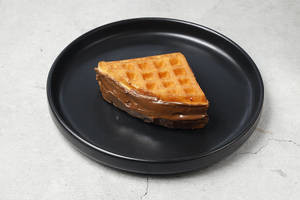 Nutella Waffle Sandwich (half)