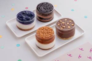 4 Dessert Jars at 100 each