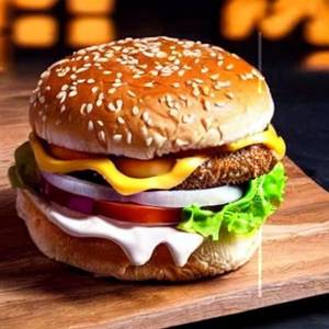 Classic burger paneer