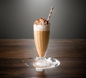 Cold coffee with icecream