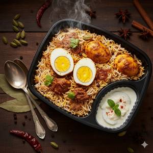 Egg Dum Biryani