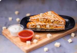 Paneer Tikka Cheese Grilled Sandwich