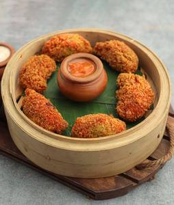Cheese crispy momos [7 pieces]