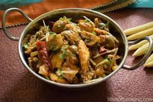 Kadhai Mushroom Jalfrezi