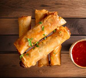 Veg spring roll [4 pieces]