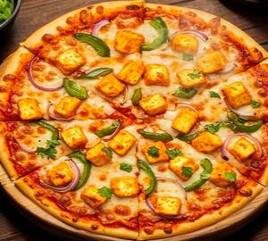 Paneer cheese pizza