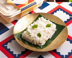 Banana Leaf Coconut Rice