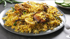 Fish Biryani Half
