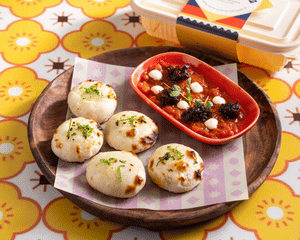 Chilli Cheese Kulchas