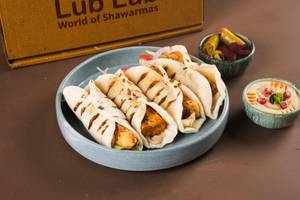 Mini Paneer Shish Taouk Shawarmas