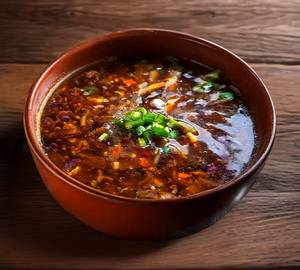 Chicken hot & sour soup
