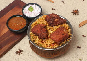 Rawther chicken biriyani