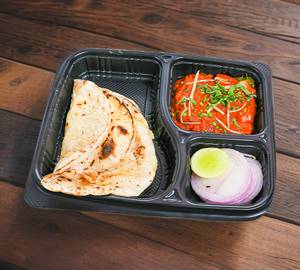 Kadai Chaap Thali