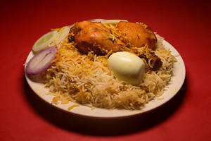 Lazeez Bhuna Murgh Mini Biryani [1 Piece Chicken & 1 Egg]