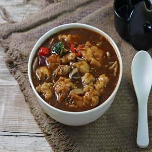 Diced Chicken Schezwan Sauce