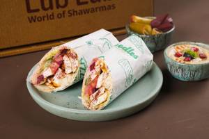 Paneer Shish Taouk Shawarma