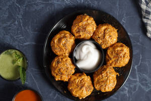 Tandoori Veg Momos[8 Pcs]