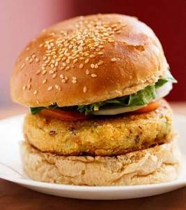 Veg Creamy And Cheese Burger