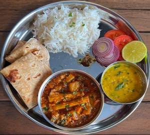 Mini Meals(Chapati,Rice&Sambar)