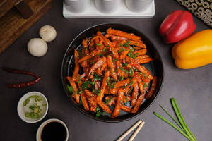 Crispy Honey Chilli Potatoes