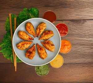 Veg Fried Momos (12-Piece)