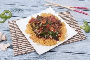 Veg Pan Fried Noodles