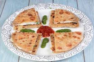 Mrs Cheese Corn Paratha
