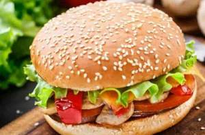 Veg Tandoori Burger