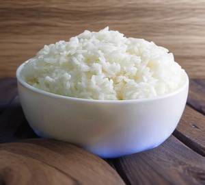 Plain rice