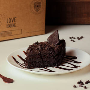 Chocolate Excess Cake Slice