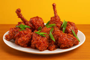 Chicken Lollipop In Malaysian Sambal Sauce