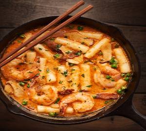 Prawn tteotbokki