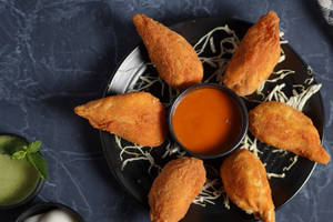 Kurkure Chicken Momos[8 Pcs]