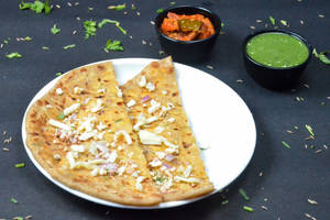 2 paneer paratha