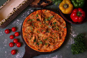 Chicken Tikka Pizza'