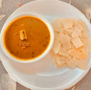 Kori Rotti + Chicken Curry