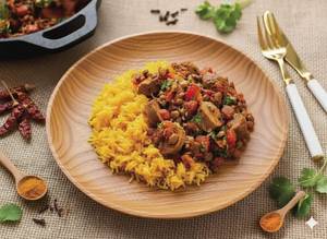 Chicken Sausage Rice Bowl